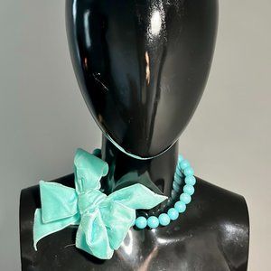 Necklace Velvet bow By Babylone Paris